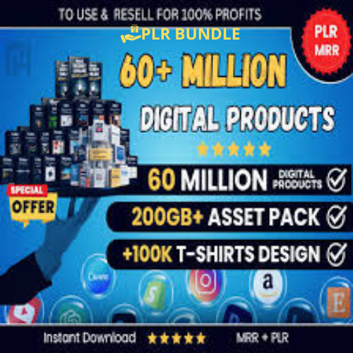60 million digital products mega-bundle ENTIRE STORE (ALL PRODUCTS)