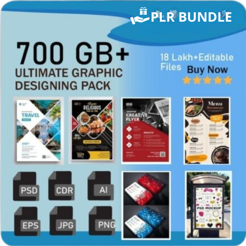 700GB Graphic Design Mega Bundle Premium Content 2025