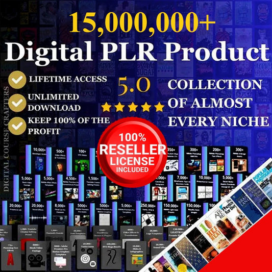 🎁 15 Million Digital Products Mega Bundle